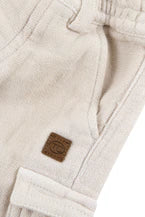 Avenue De La Mer Baby Pants - Mottled Linen