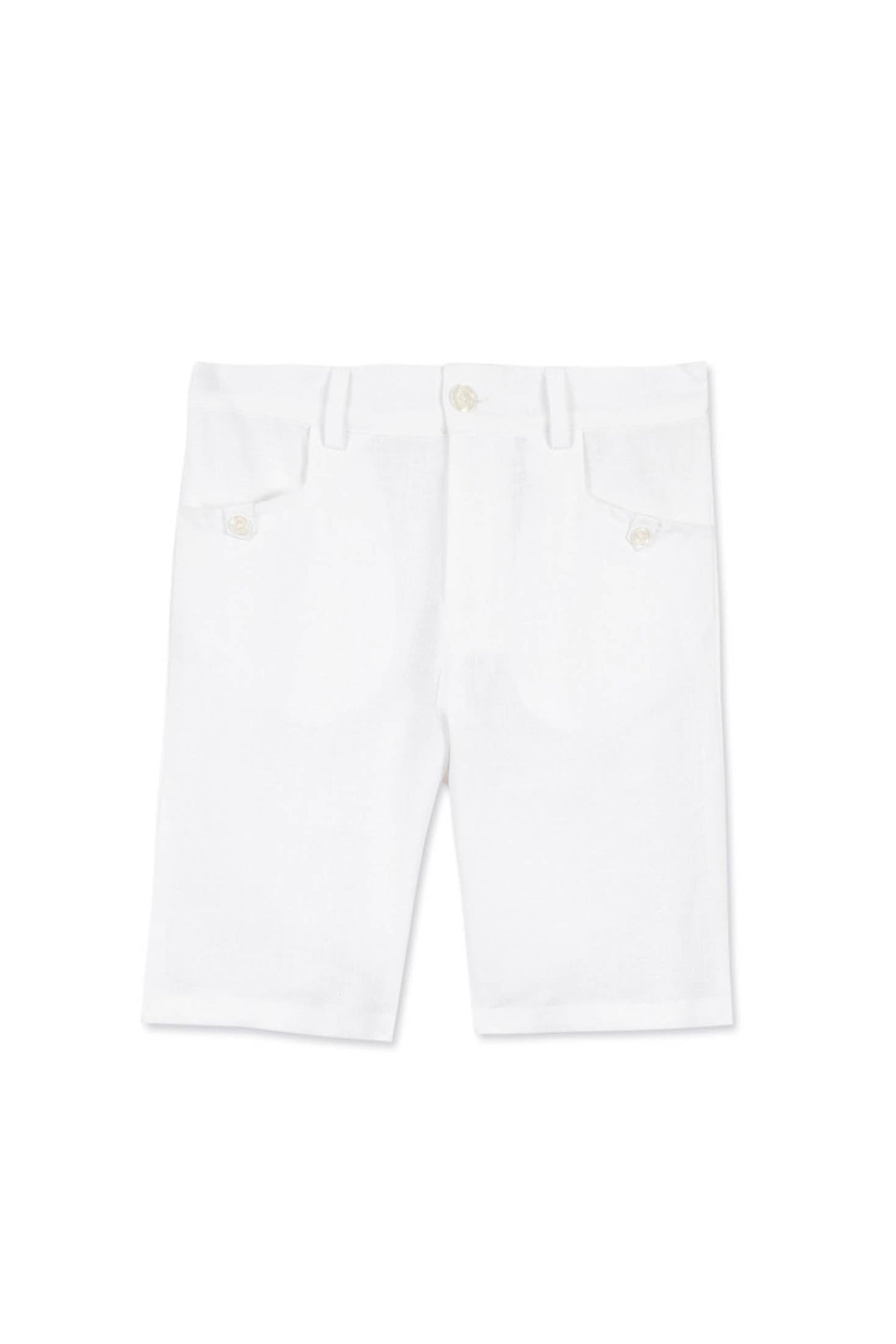 Short Ceremonie en lin - Blanc