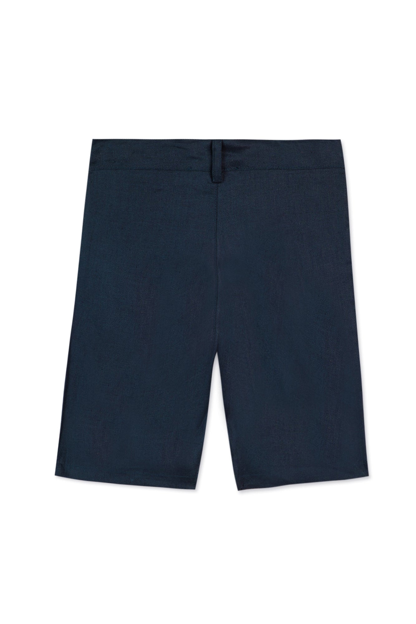 Short Ceremonie en lin - Marine
