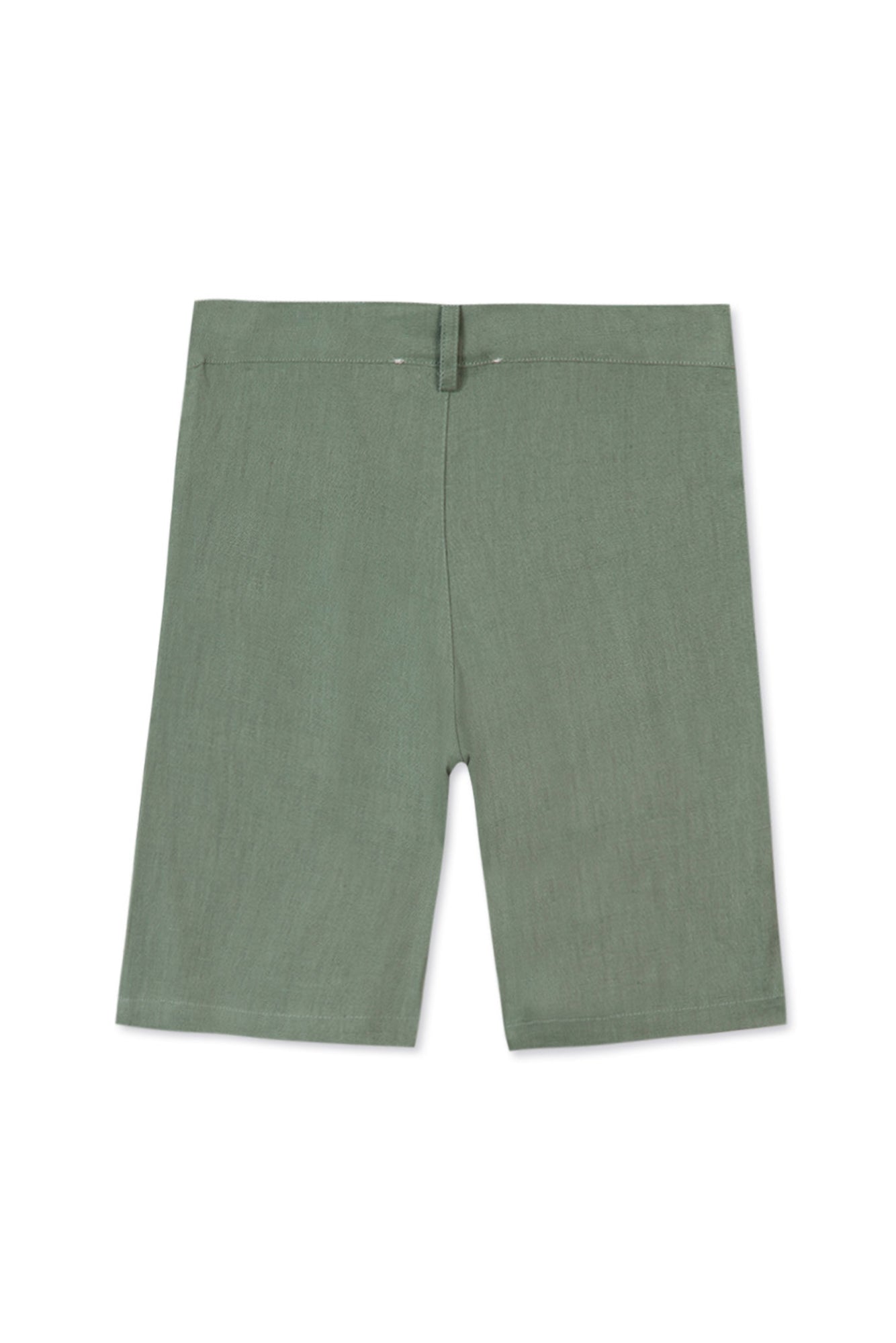 Short Jardin Secret en lin - Laurier