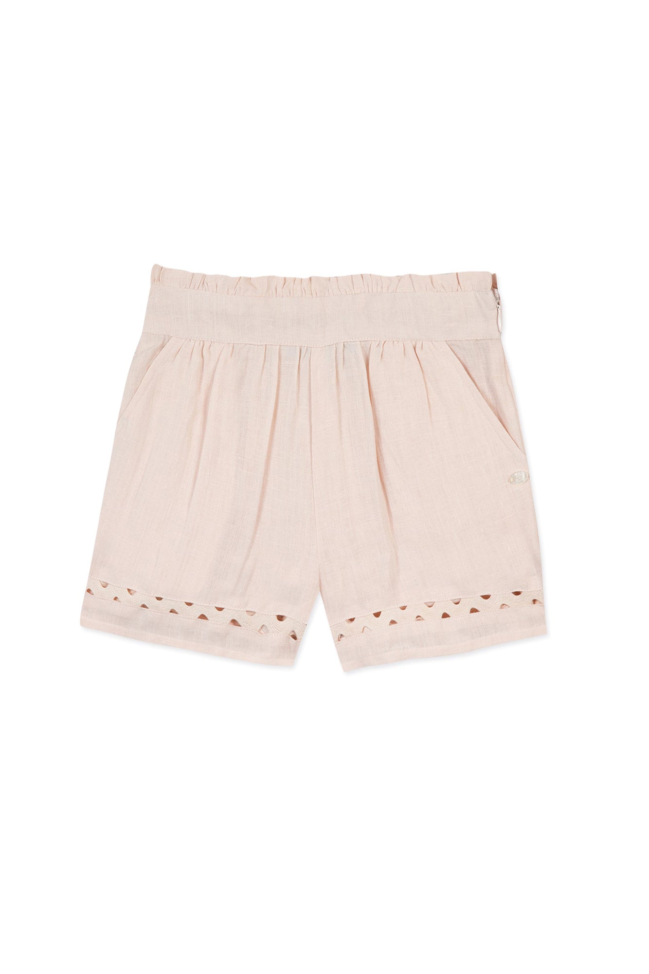 Romantic linen shorts - Bouton De Rose