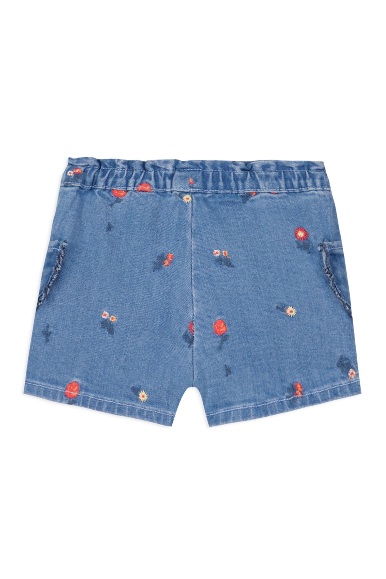Baby Fleur D'Hibiscus shorts - Denim
