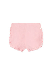 Short Baby Promenade Romantique en lin - Litchi