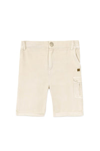 Short Avenue De La Mer - Mottled Linen