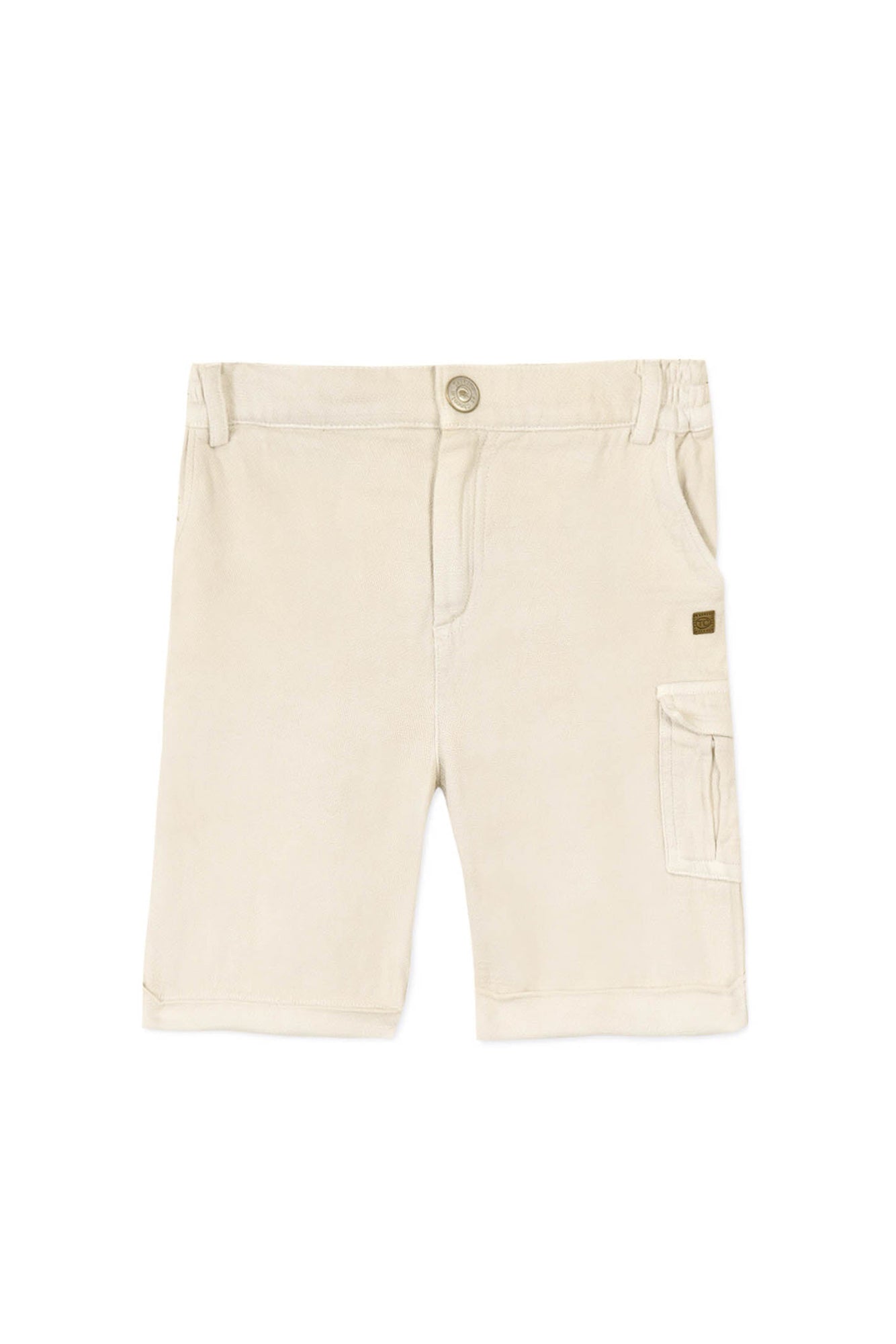 Short Avenue De La Mer - Mottled Linen