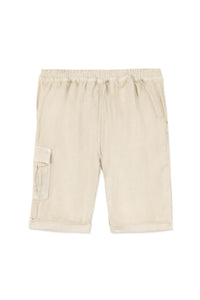 Short Avenue De La Mer - Mottled Linen