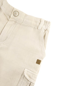 Short Avenue De La Mer - Mottled Linen