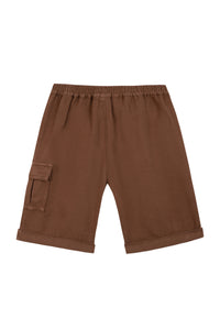 Short Avenue De La Mer - Caramel