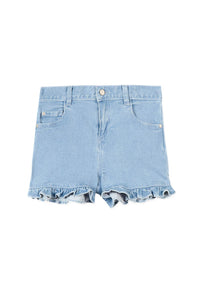 Fleur D'Hibiscus Shorts - Denim