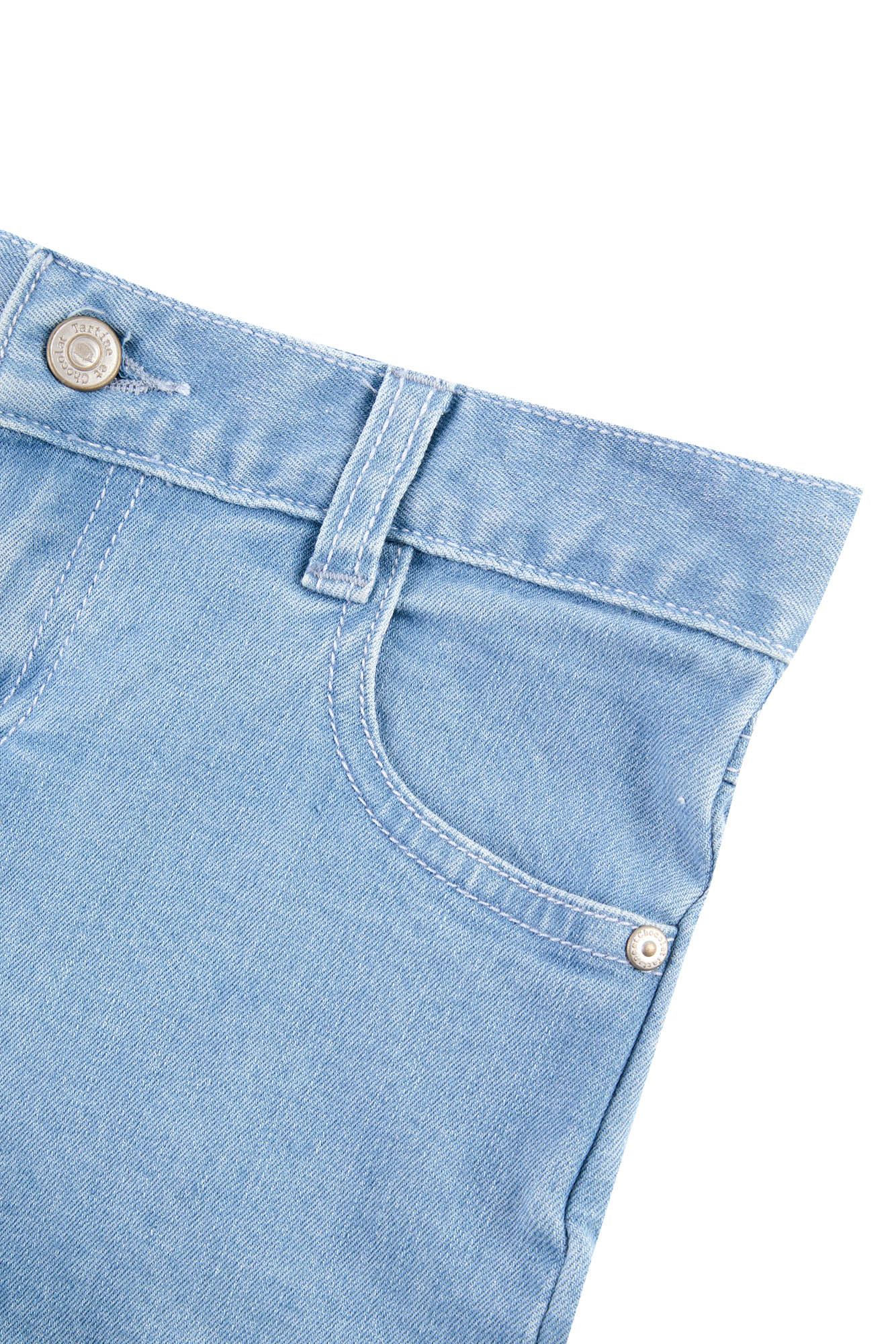 Fleur D'Hibiscus Shorts - Denim