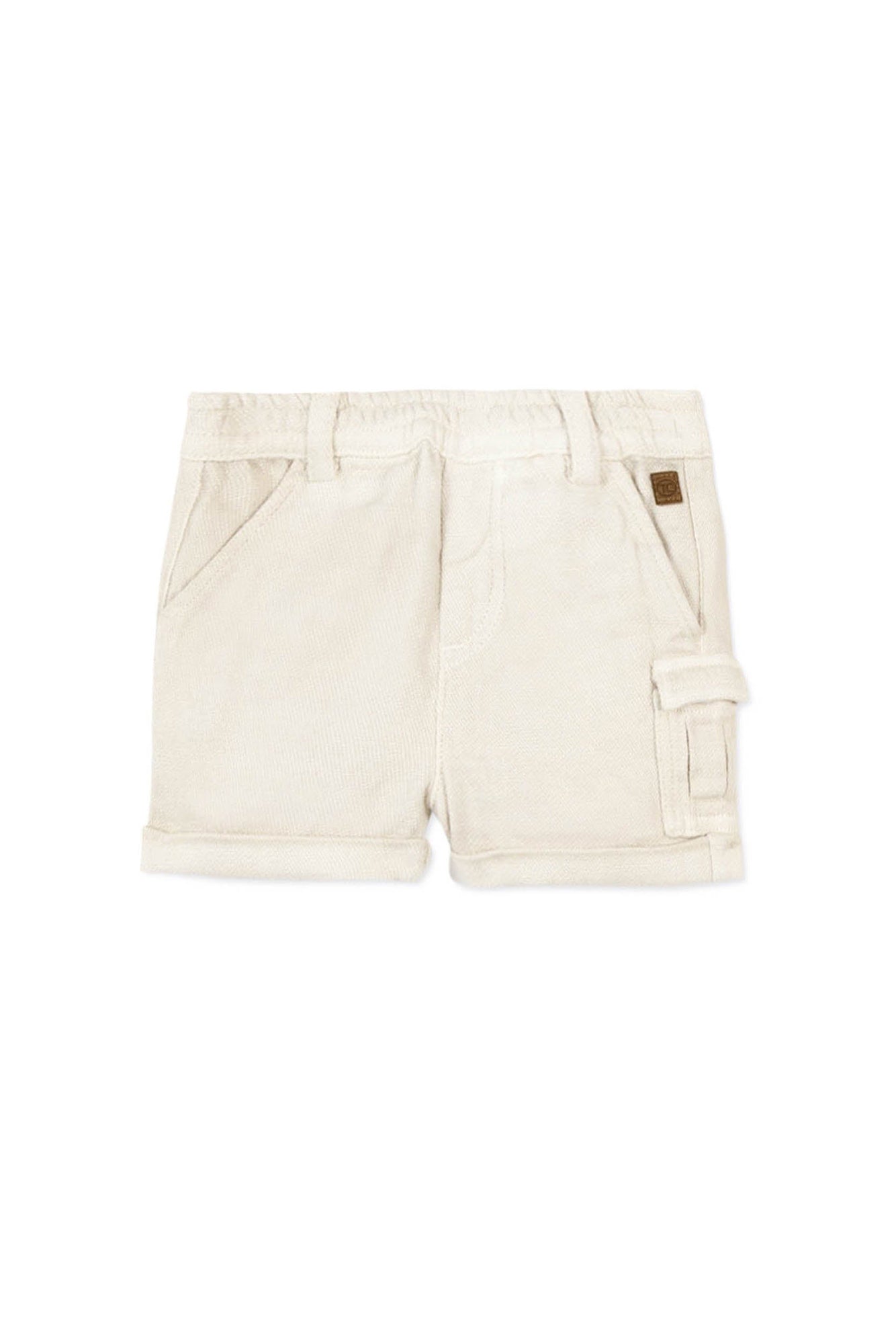 Short Baby Avenue De La Mer - Mottled Linen