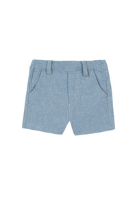 Short Baby Avenue De La Mer en lin - Azur