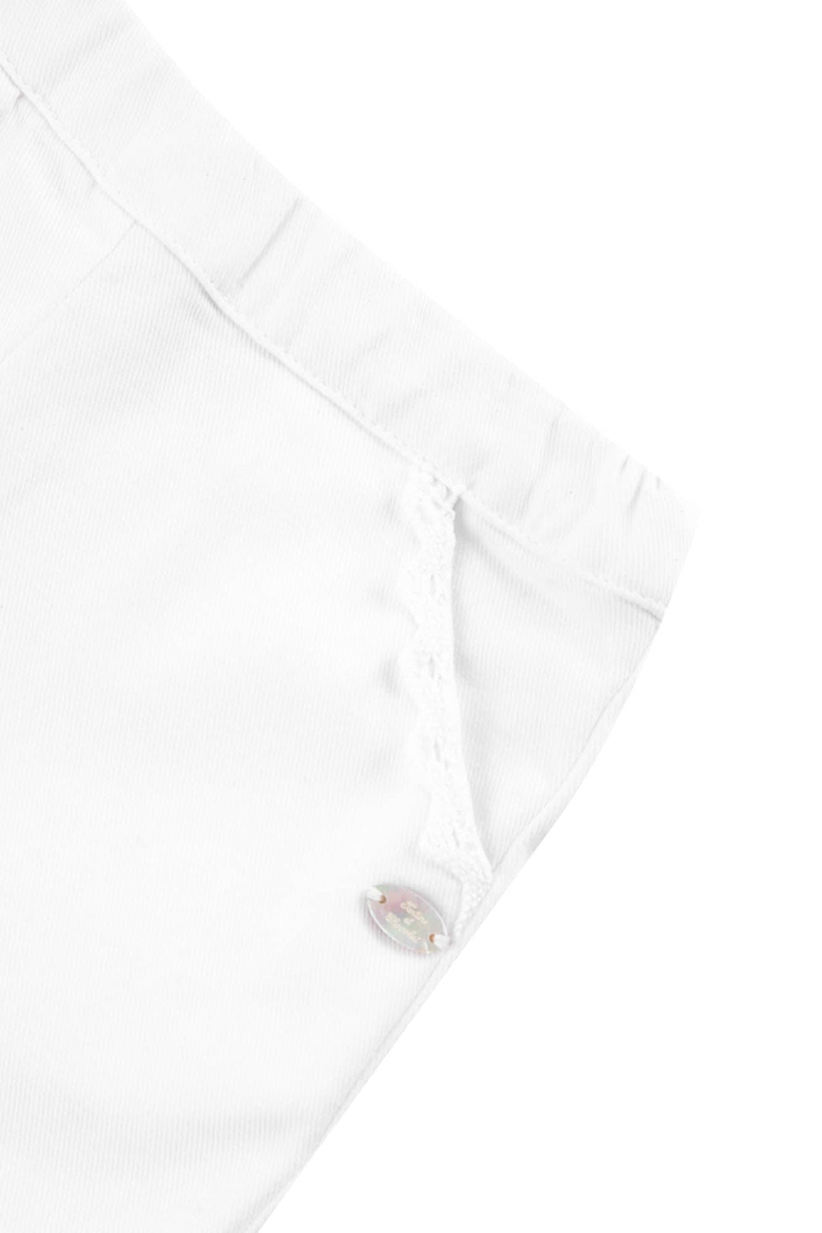 Blanc / Short Baby Petit Air Campagne - Blanc