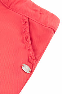 Fleur D'Hibiscus Baby Shorts - Hibiscus