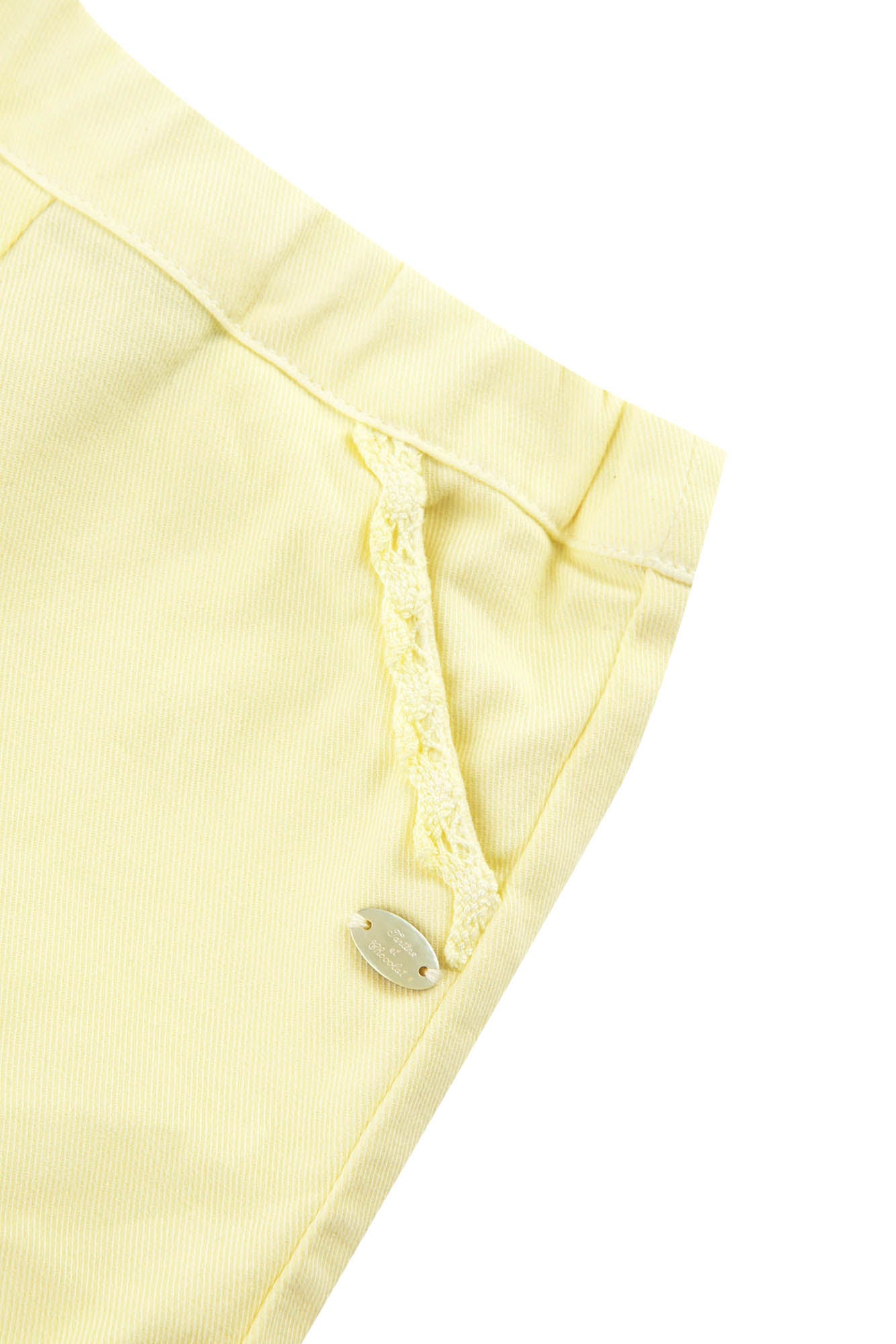 Jardin Tropical Baby Shorts - Mimosa