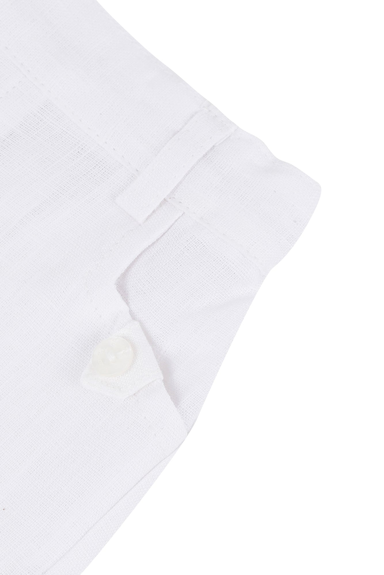 Baby Ceremonie linen shorts - White