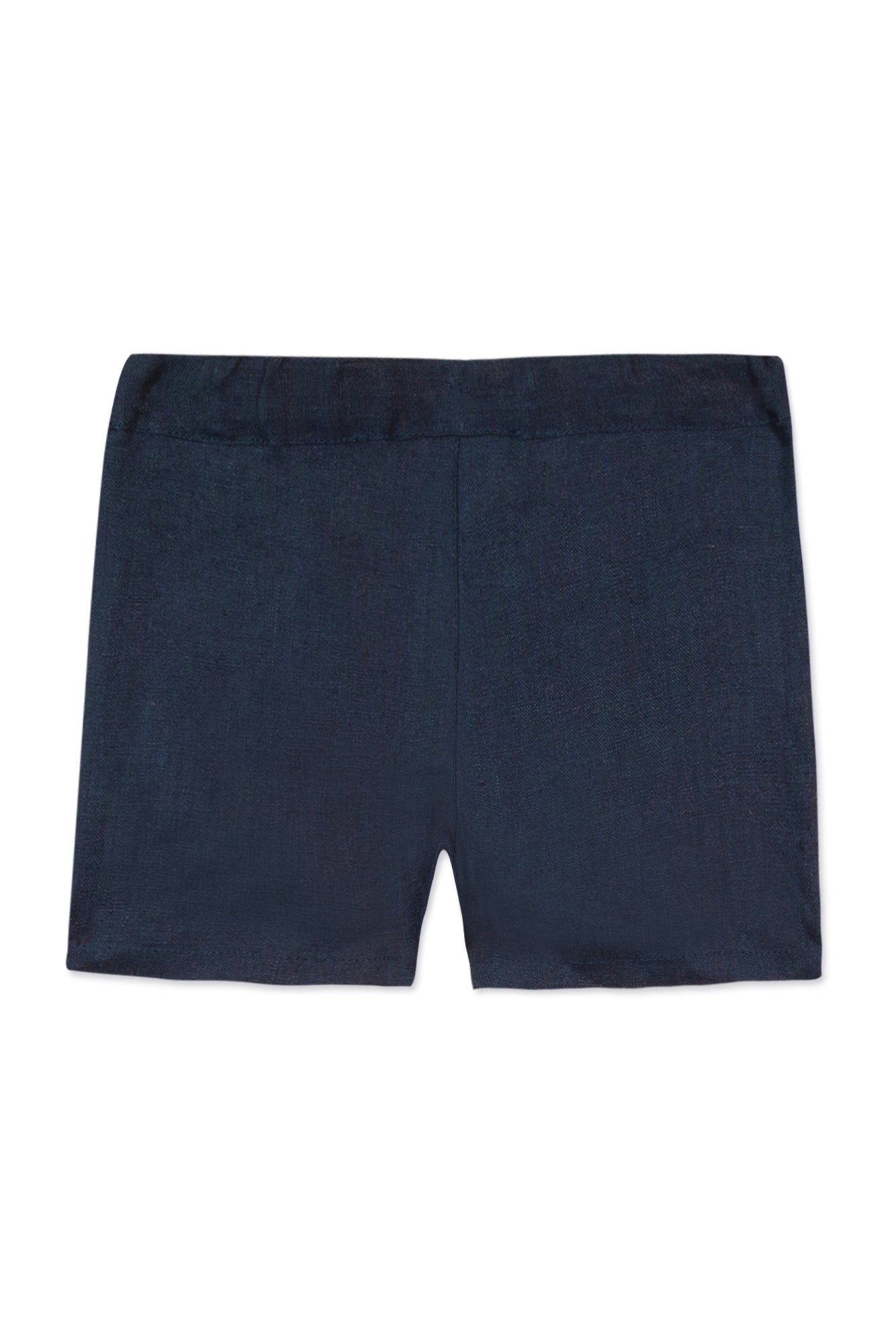 Baby Ceremonie linen shorts - Navy