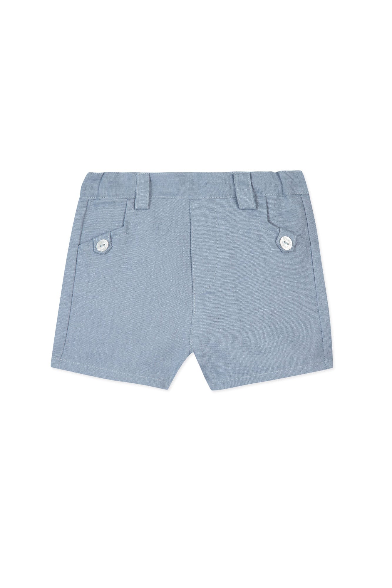 Short Baby Road Trip in linen - Horizon