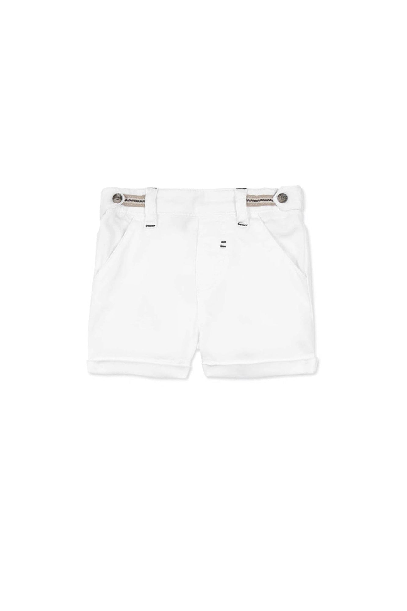 Baby Road Trip shorts - White
