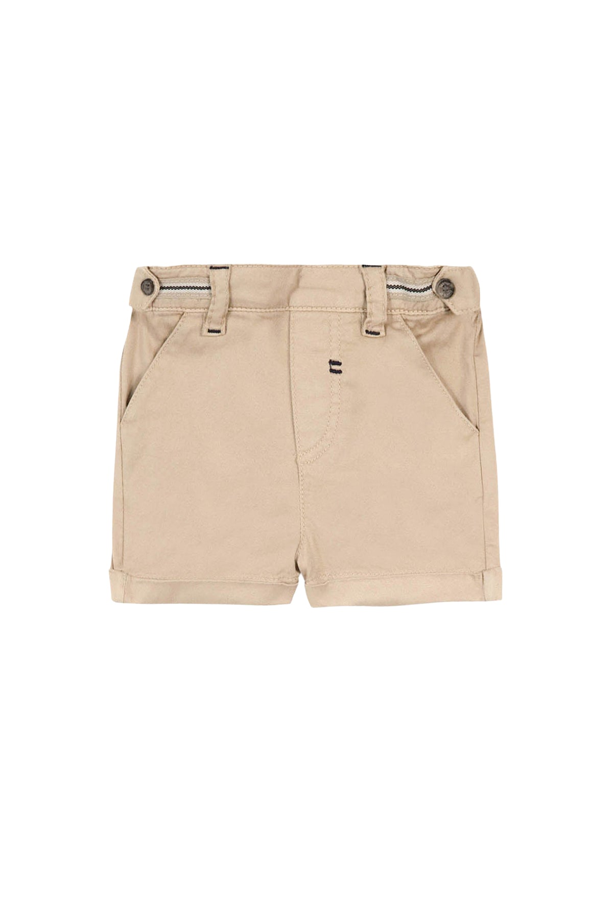 Short jardin secret en coton - Beige