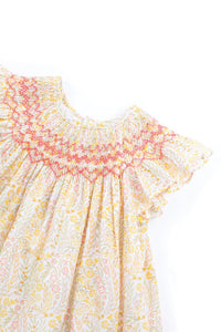 Baby Promenade Romantique Dress - Litchi