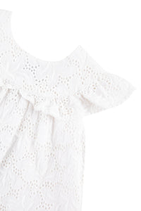 Baby Petit Air Campagne Dress - White