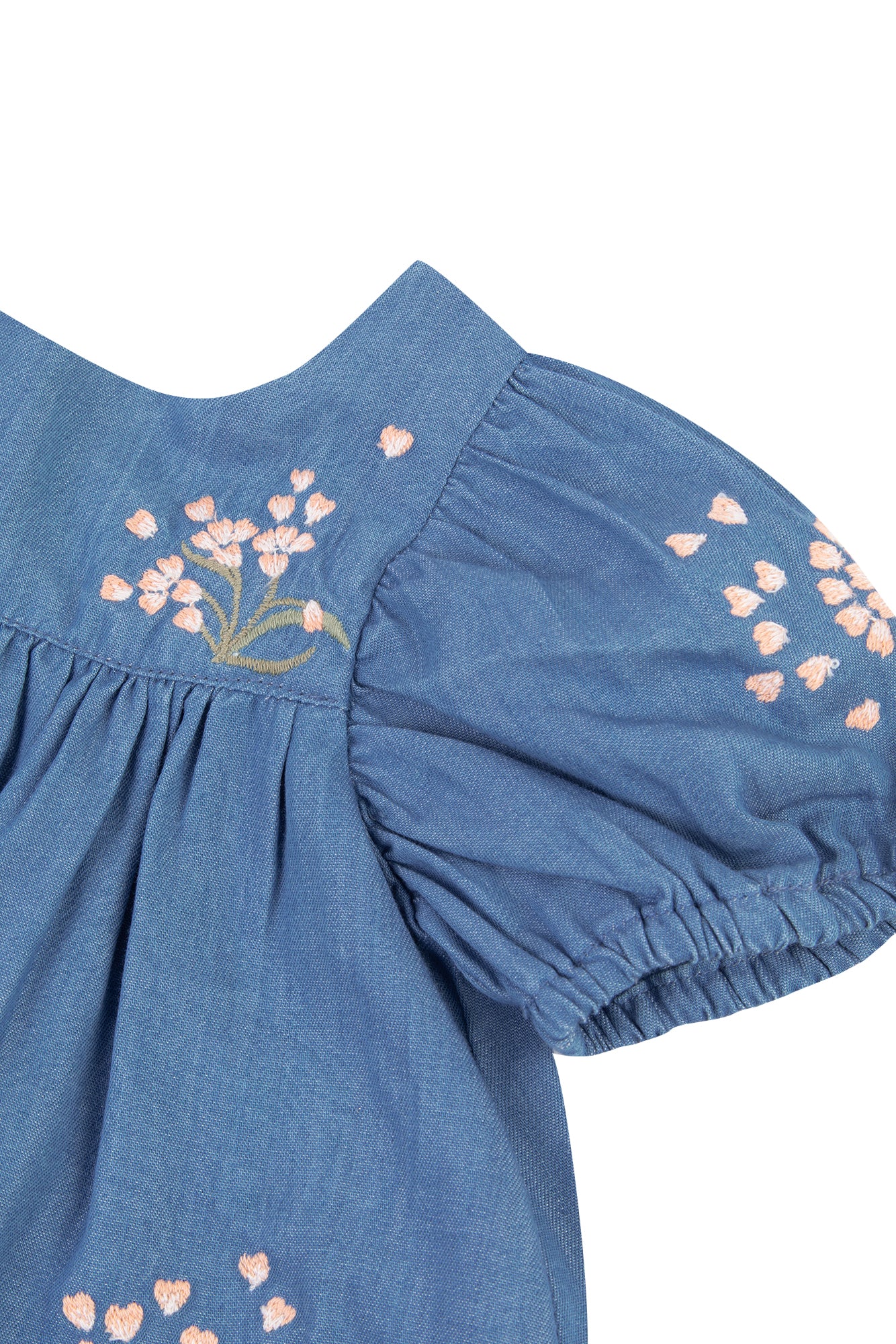 Baby Petit Air Campagne Dress - Denim