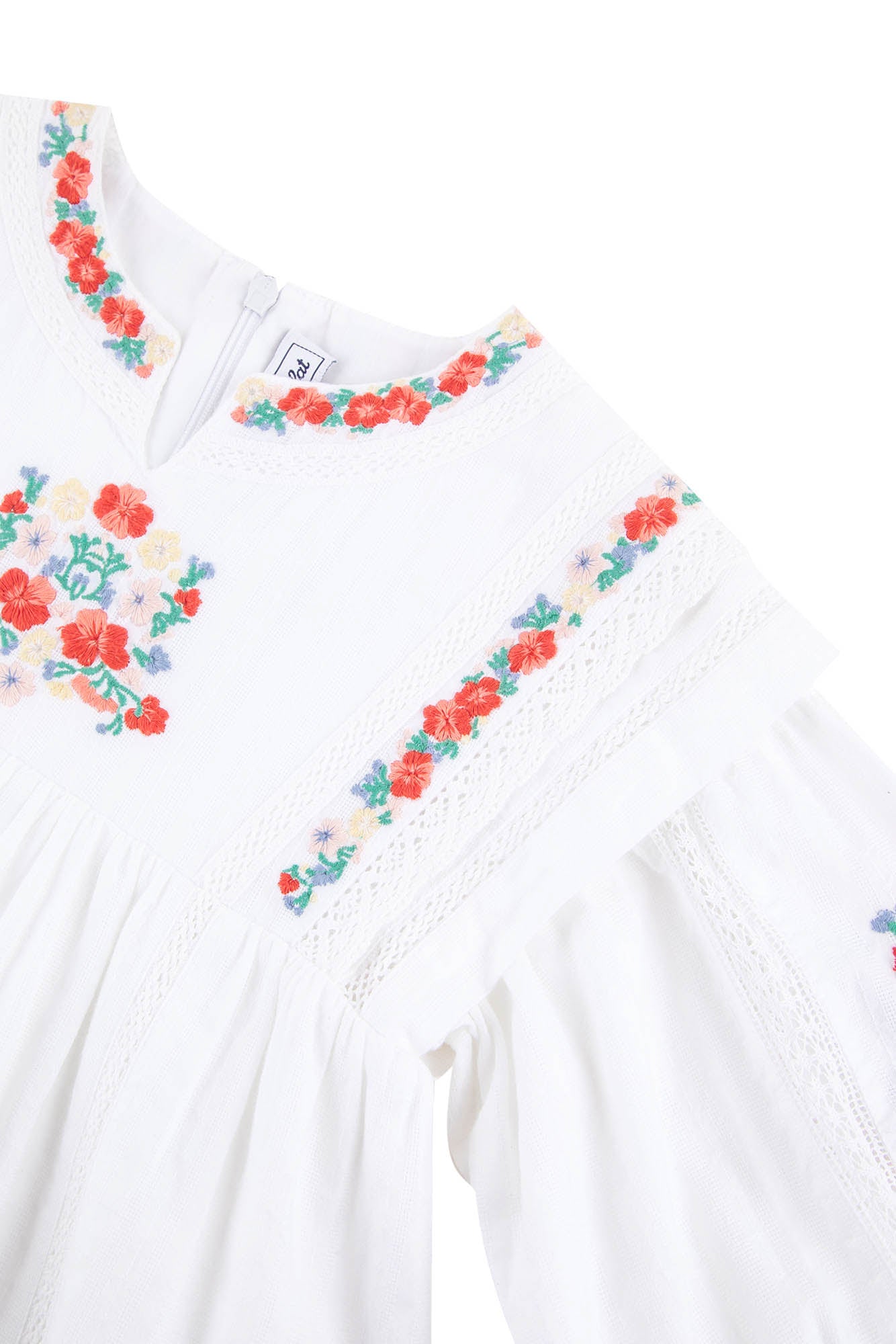 Robe Fleur D'Hibiscus - Blanc