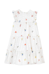 Robe Fleur D'Hibiscus - Blanc