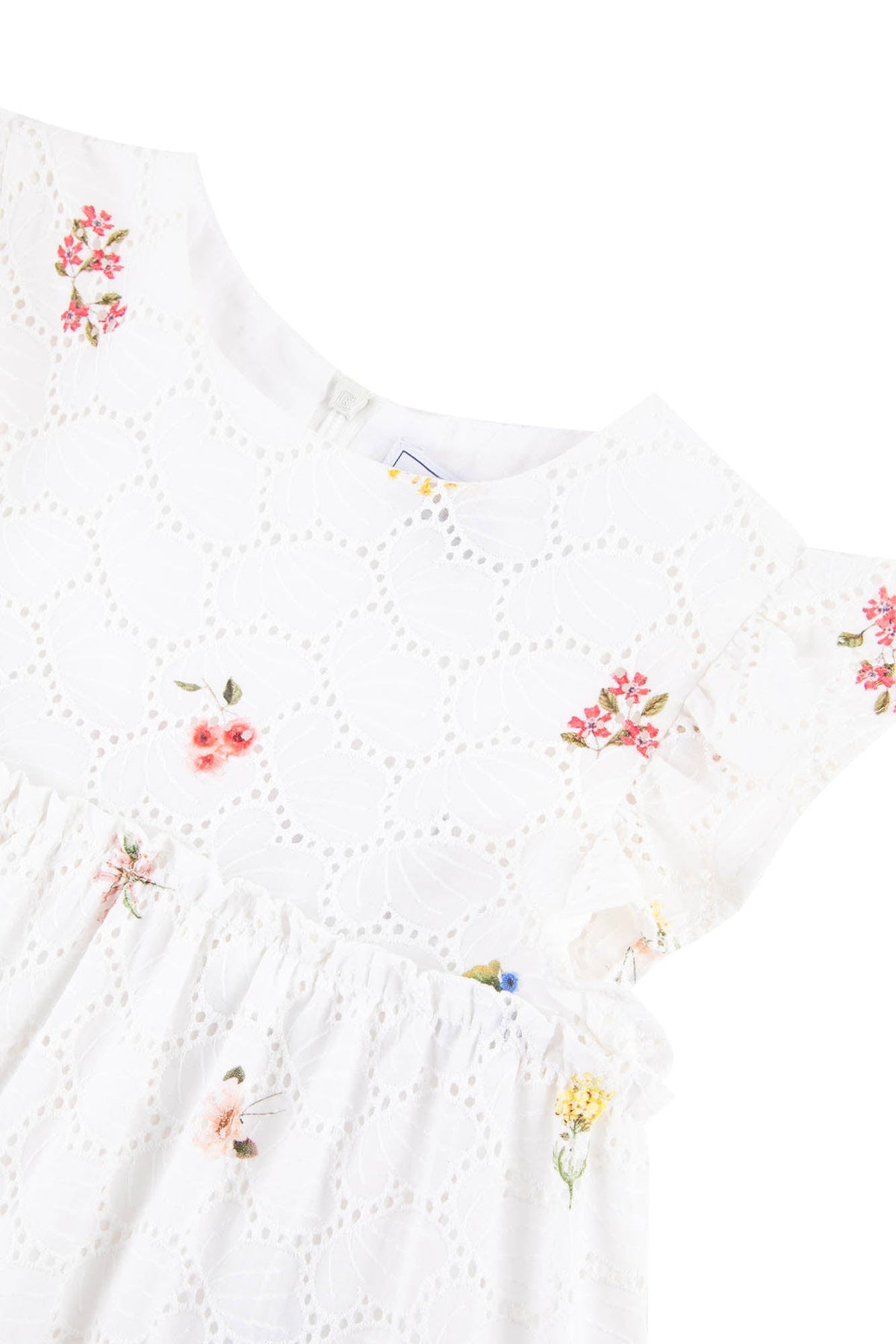 Robe Fleur D'Hibiscus - Blanc