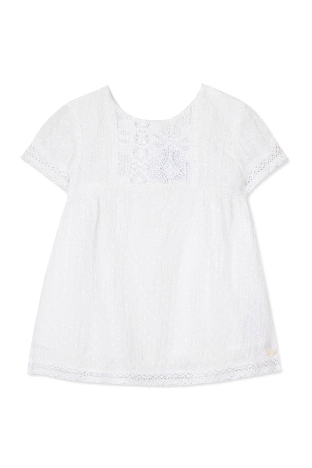 Robe Baby Fleur D'Hibiscus - Blanc