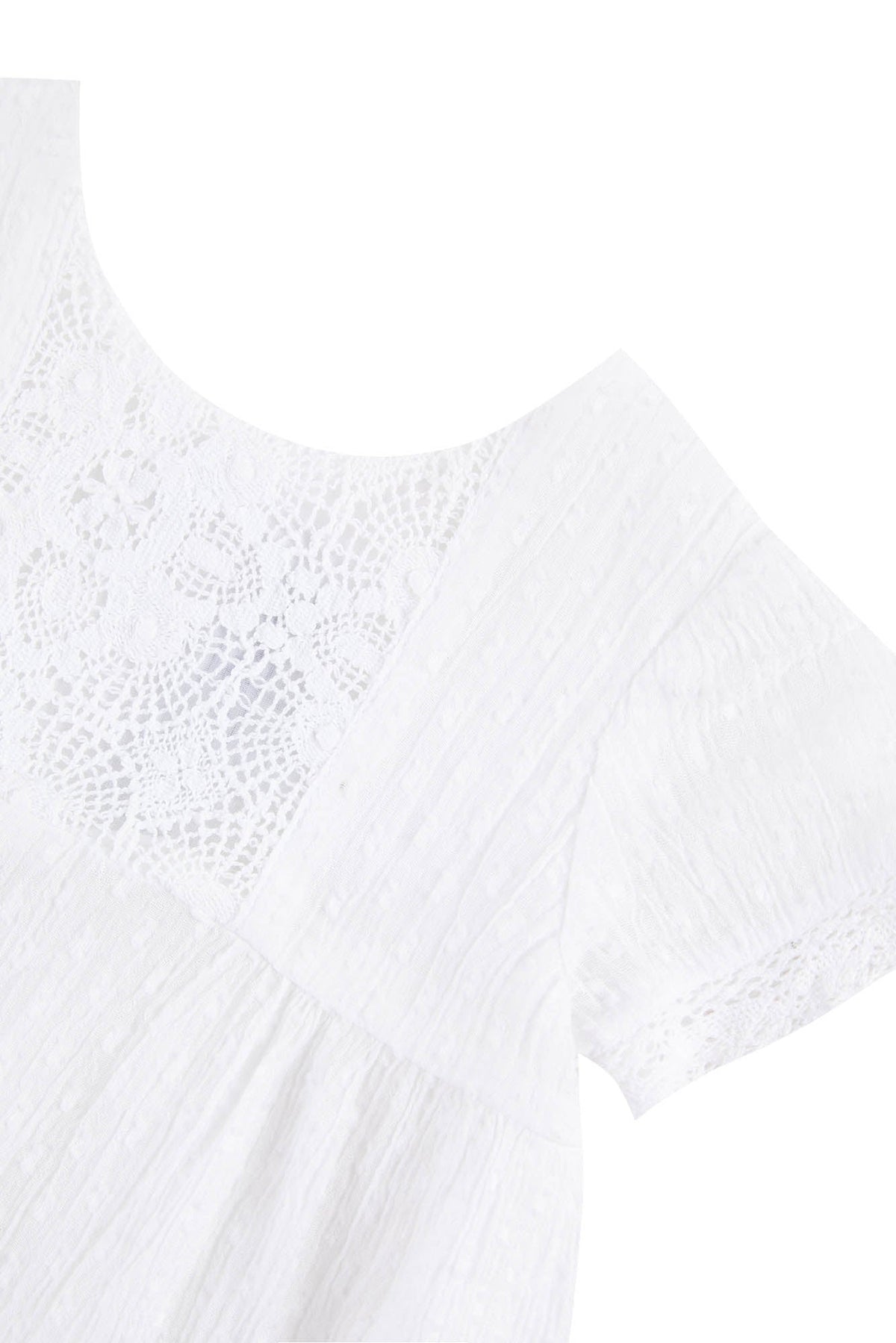 Robe Baby Fleur D'Hibiscus - Blanc