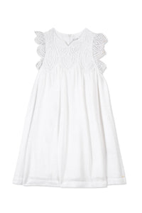 Fleur D'Hibiscus Dress - White