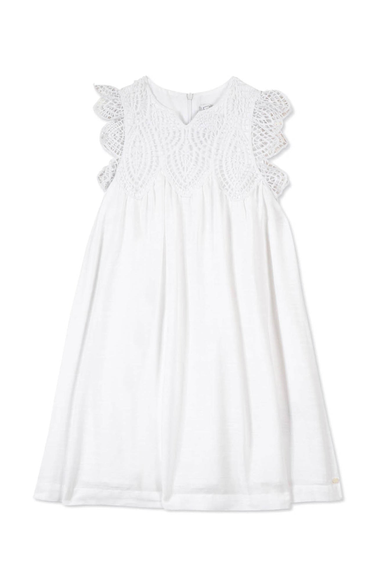 Fleur D'Hibiscus Dress - White
