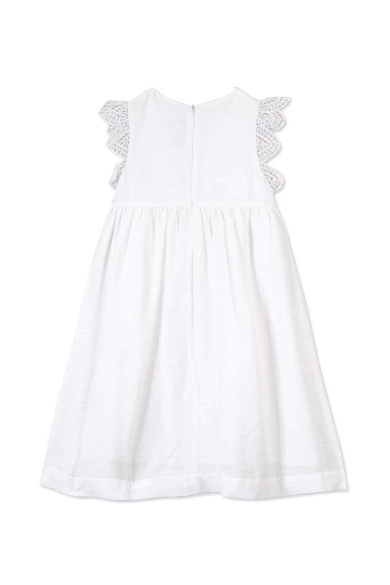 Fleur D'Hibiscus Dress - White