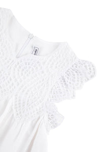 Fleur D'Hibiscus Dress - White