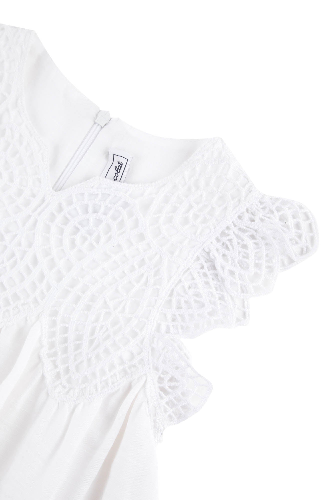 Fleur D'Hibiscus Dress - White