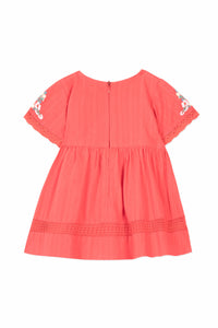 Hibiscus Flower Baby Dress - Hibiscus