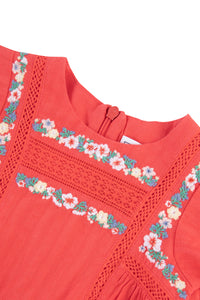 Hibiscus Flower Baby Dress - Hibiscus