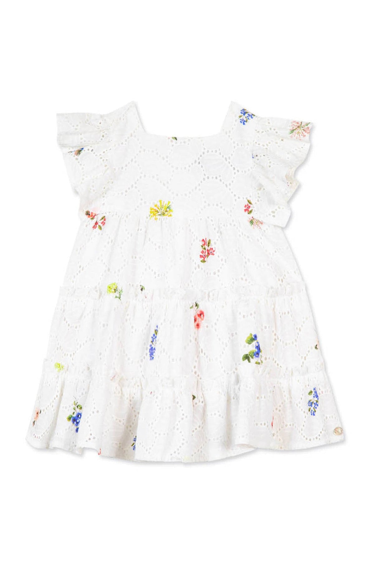 Robe Baby Fleur D'Hibiscus - Blanc