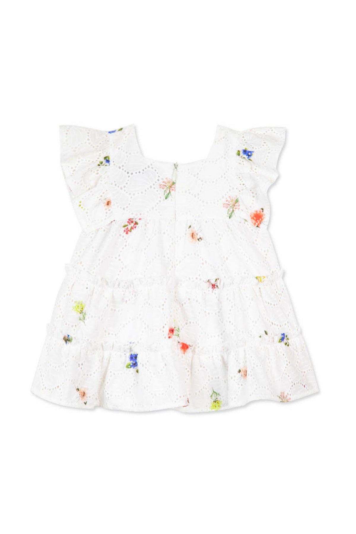 Robe Baby Fleur D'Hibiscus - Blanc