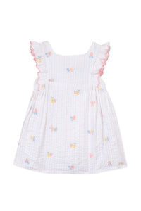 Robe Baby Jardin Tropical - Blanc