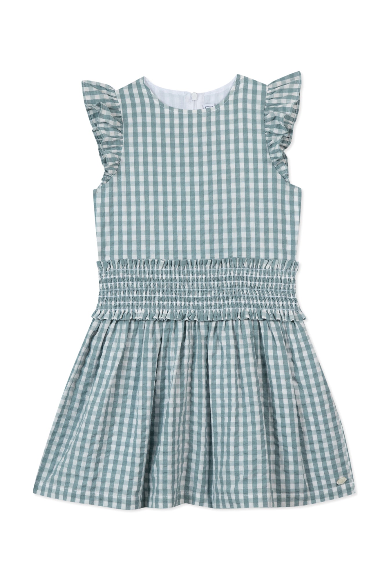 Robe Promenade Romantique - Vert Céladon