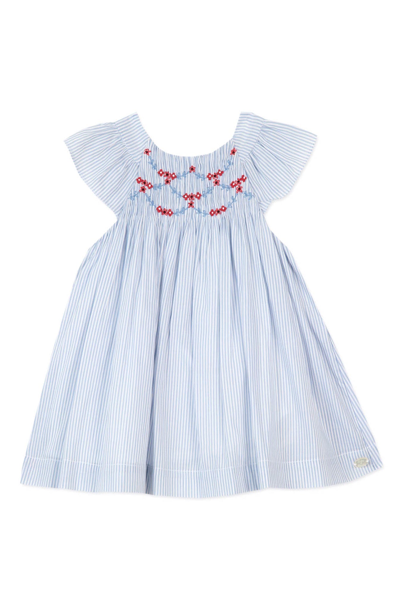 Robe Baby Fleur D'Hibiscus - Denim