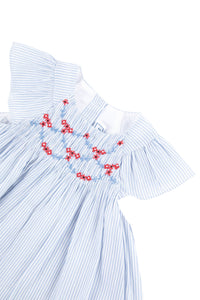 Robe Baby Fleur D'Hibiscus - Denim