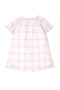 Robe Baby Jardin Tropical - Blanc