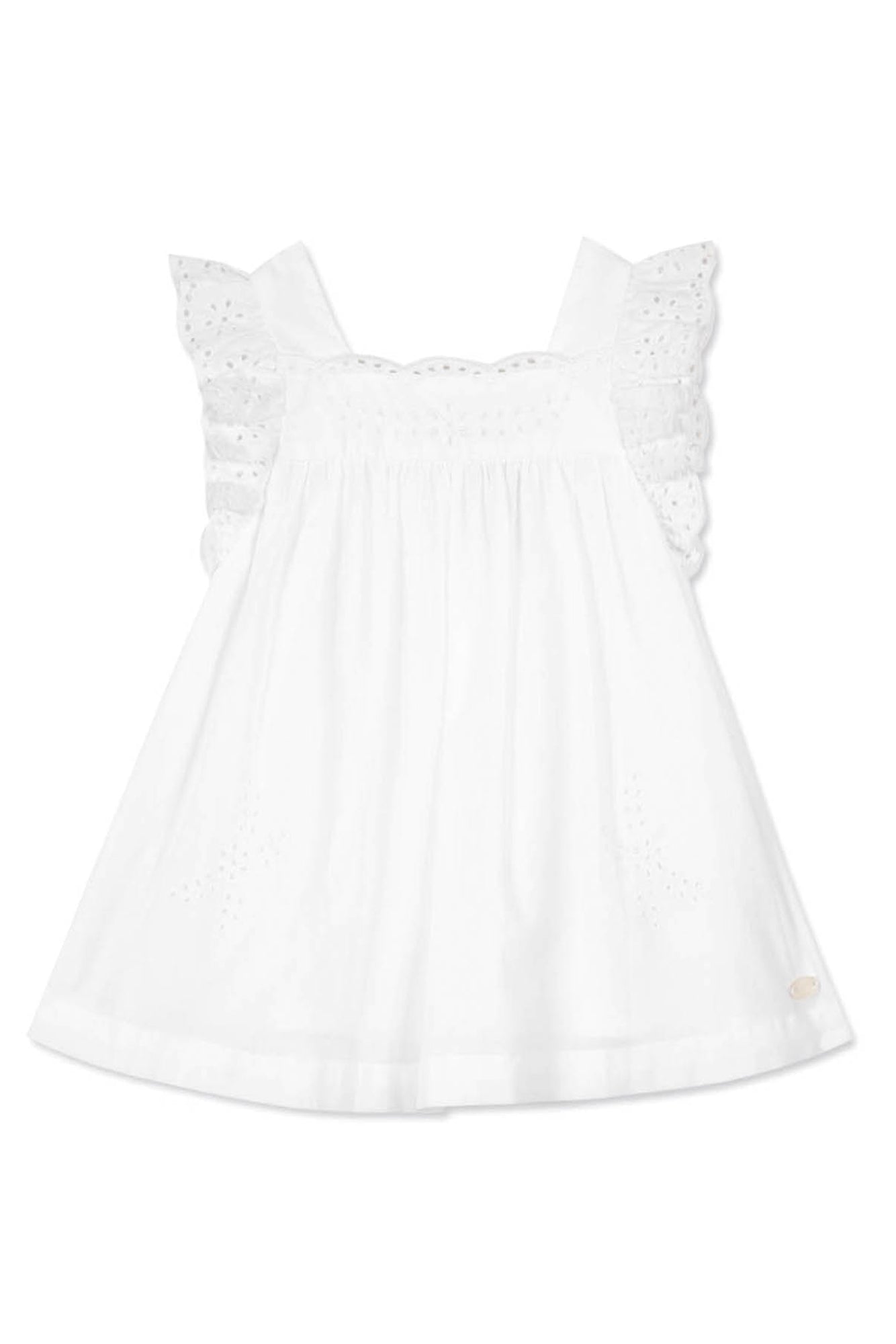 Baby Petit Air Campagne Dress - White