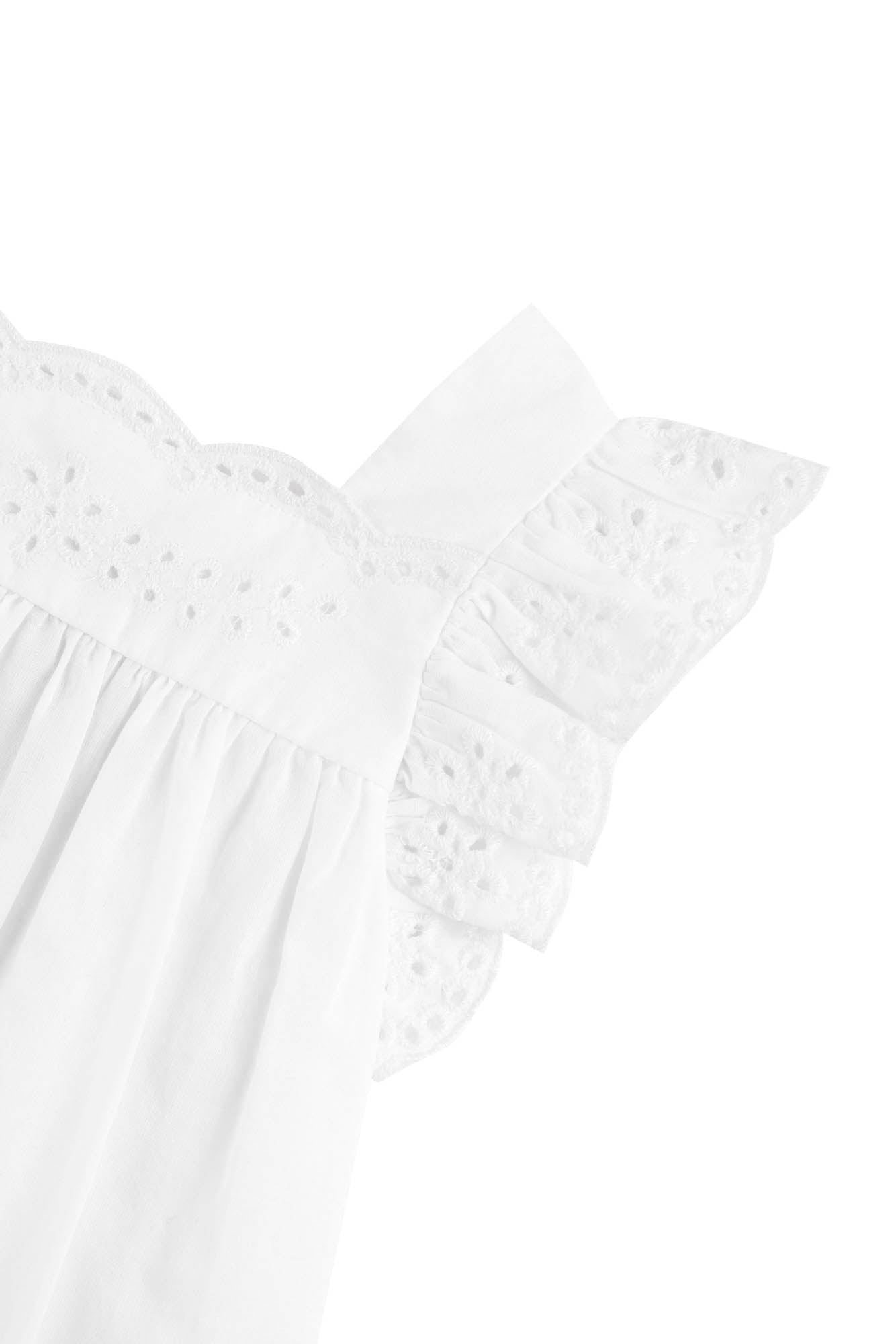 Baby Petit Air Campagne Dress - White