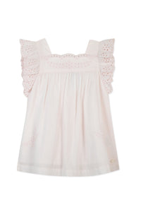 Robe Baby Jardin Tropical - Rose Pâle