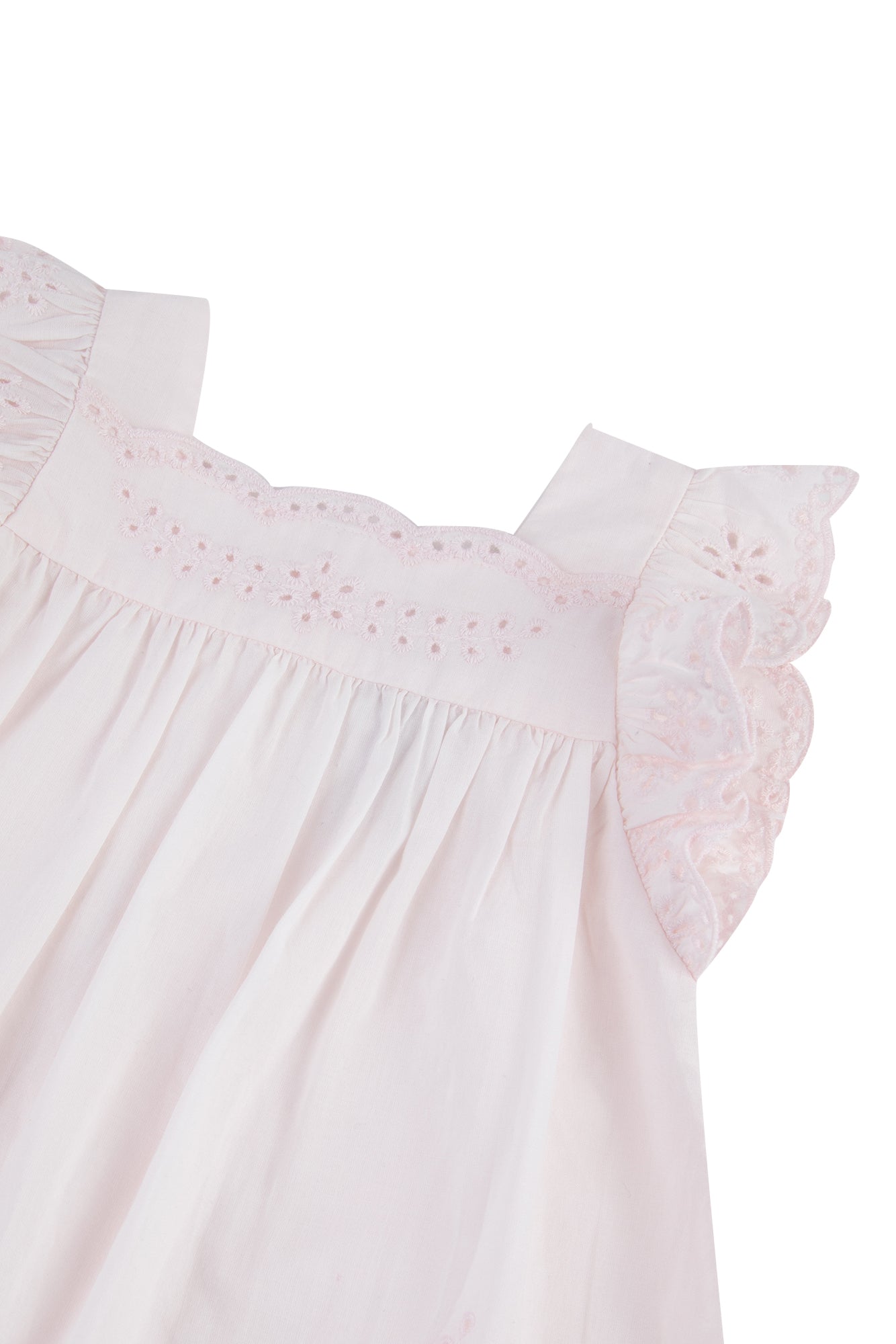 Jardin Tropical Baby Dress - Light pink